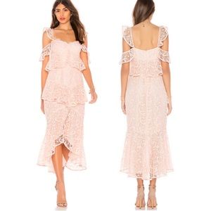 Amur lace midi dresss